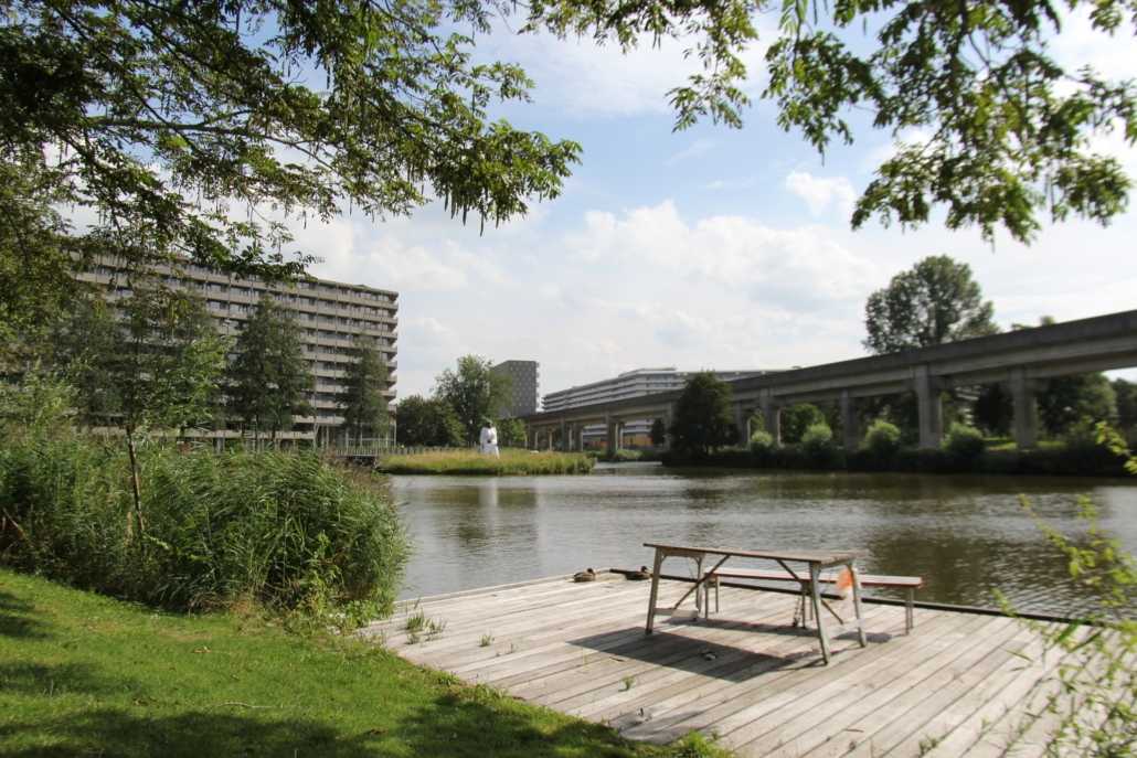 Uitzicht over de Grubbezee